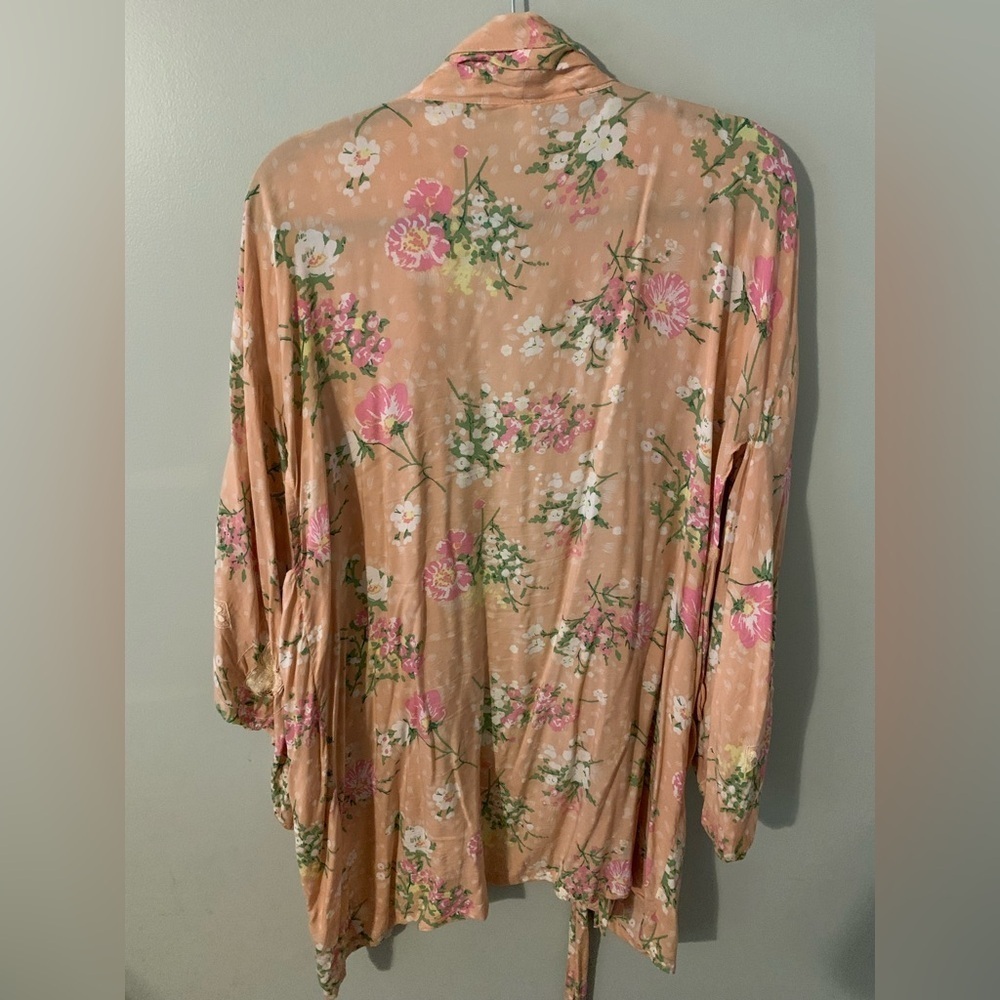 Spell and the Gypsy collective sundancer vintage short kimono peach robe - Picture 6 of 6